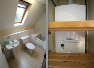 Bathroom and Boiler- click for photo gallery